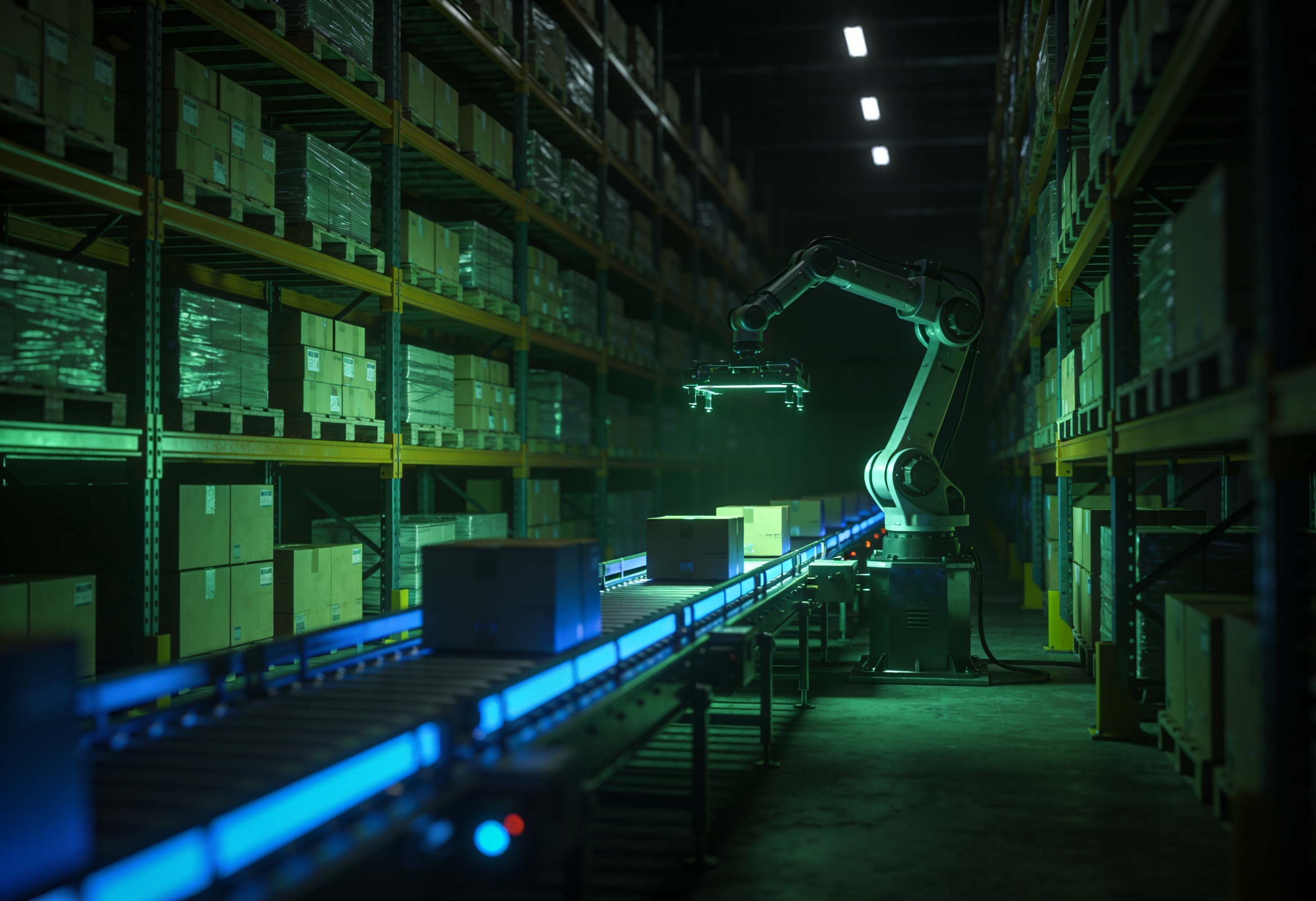 Logistics distribution warehouse
