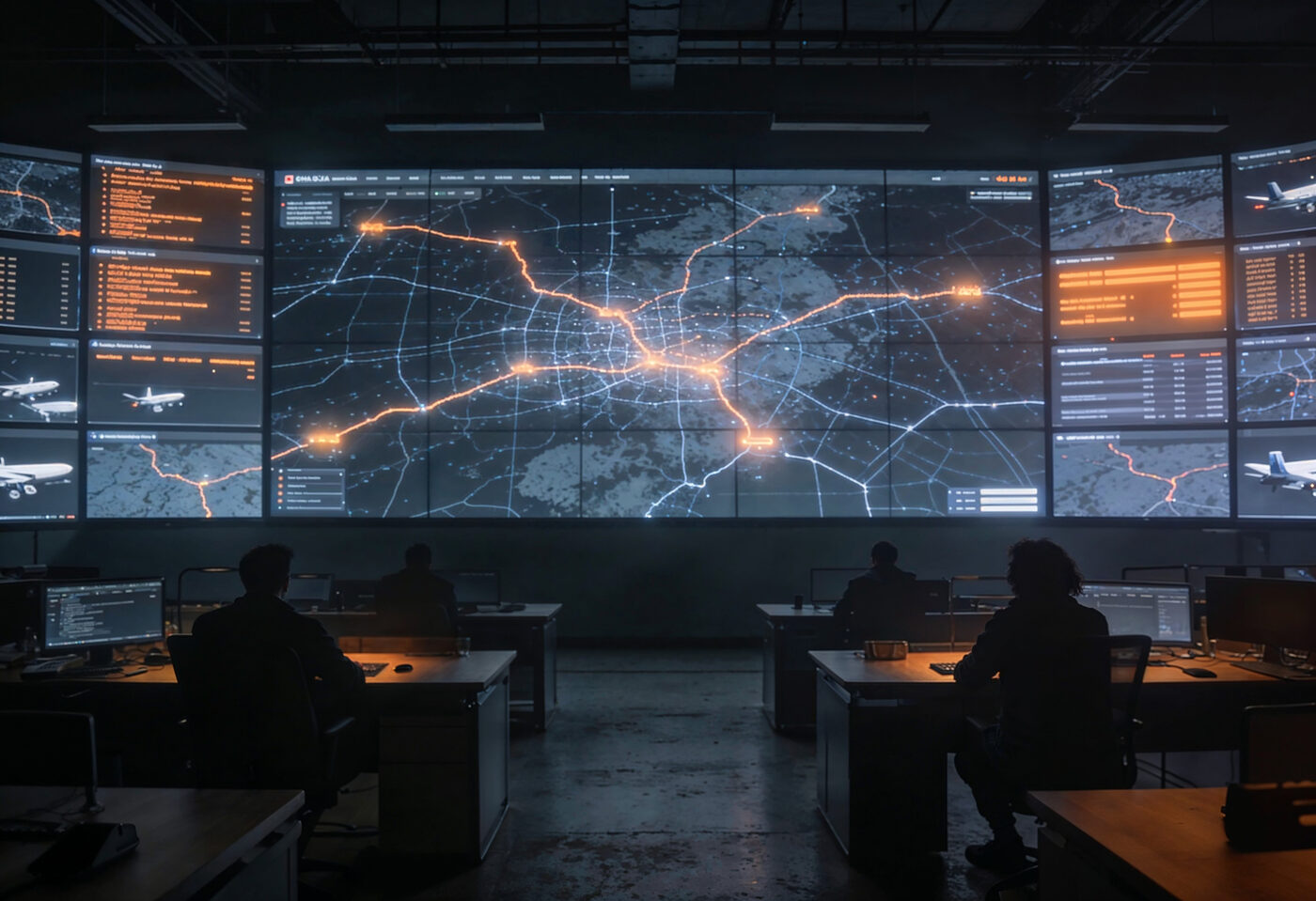 Logistics control room