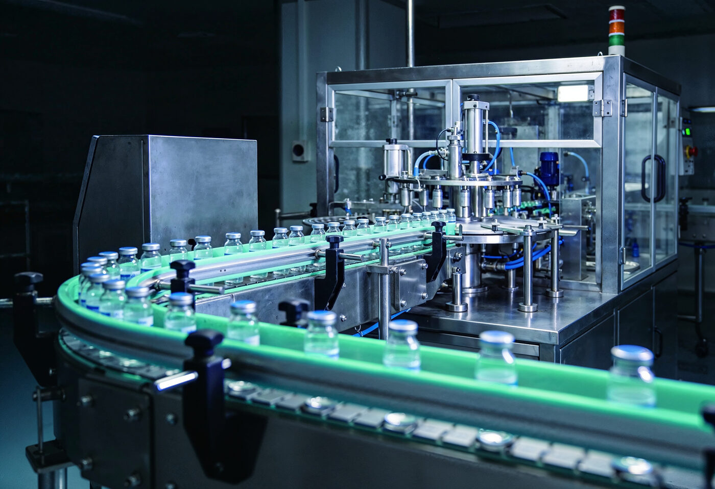 Pharmaceutical production cleanroom